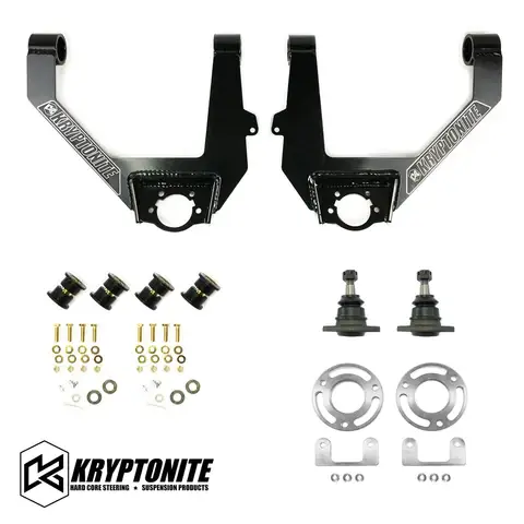 Kryptonite - KR13STAGE2 | Kryptonite Stage 2 Leveling Kit (2014-2018 Silverado, Sierra 1500 | 2014-2018 Suburban, Tahoe, Yukon with OE Cast Aluminum or Stamped Steel Arms)