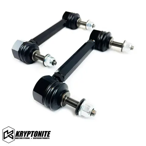 Kryptonite - KRSBEL26 | Kryptonite 4-6 Inch Lift Sway Bar End Links (2020-2024 Silverado, Sierra 2500 HD, 3500 HD)