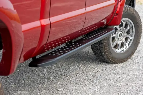 Rough Country - 44009 | Rough Country RPT2 Running Boards (2009-2016 F250, F350 Super Duty 4WD | Crew Cab)