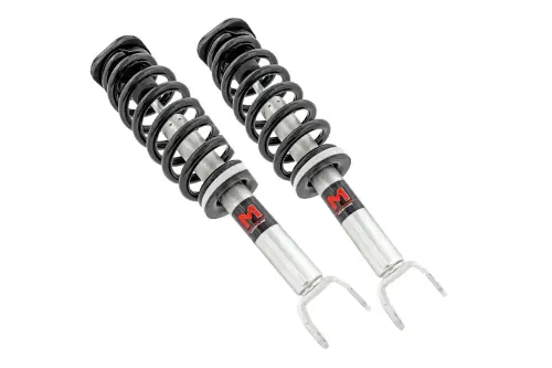 Rough Country - 502027 | Rough Country 4 Inch M1 Loaded Struts Pair For Ram 1500 4WD (2012-2018) / 1500 Classic 4WD (2019-2023)