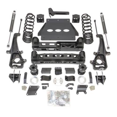 ReadyLIFT Suspensions - 44-19610 | ReadyLift 6 Inch Suspension Lift Kit with Falcon Shocks (2019-2024 Ram 1500 W/ 22 Inch OEM Wheels)