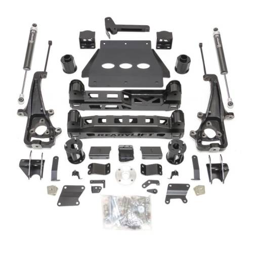 ReadyLIFT Suspensions - 44-19623 | ReadyLift 6 Inch Suspension Lift Kit with Falcon Shocks (2019-2024 Ram 1500 W/ 22 Inch Wheels & Air Ride)