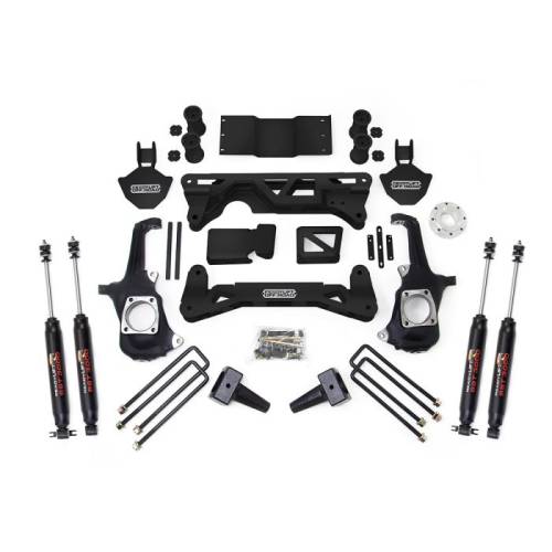 ReadyLIFT Suspensions - 44-3050 | ReadyLift 5 to 6 Inch Suspension Lift Kit with SST3000 Shocks (2011-2019 Silverado, Sierra 2500 HD, 3500 HD)