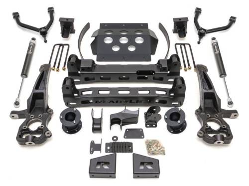 ReadyLIFT Suspensions - 44-39620 | ReadyLift 6 Inch Suspension Lift Kit (2019-2024 Silverado, Sierra 1500 AT4, Trail Boss)