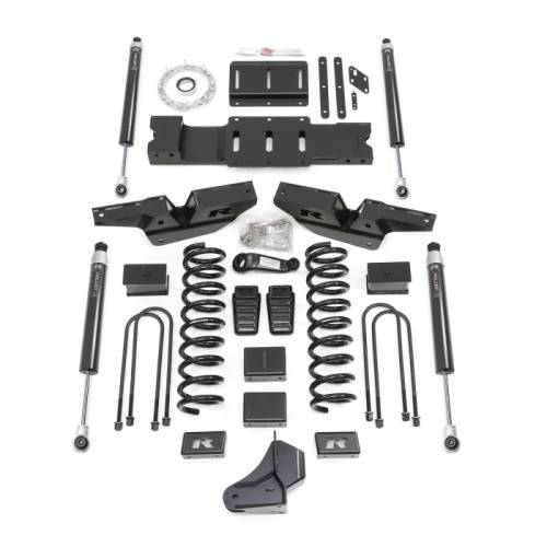 ReadyLIFT Suspensions - 49-19430 | ReadyLift 4.5 Inch Suspension Lift Kit With Falcon 1.1 Shocks (2019-2024 Ram 3500 4WD Diesel)