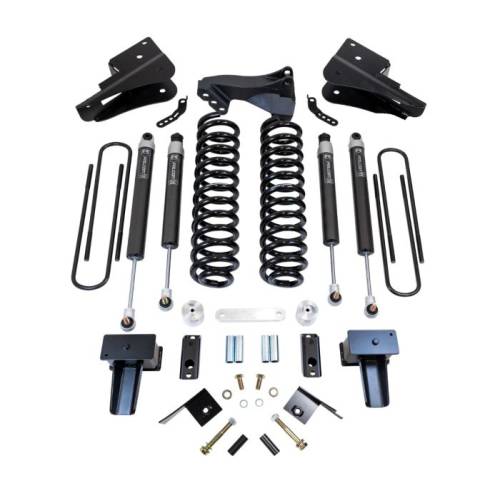 ReadyLIFT Suspensions - 49-23420 | ReadyLift 4 Inch Suspension Lift Kit With Falcon 1.1 Shocks (2023-2024 F250, F350 Diesel)