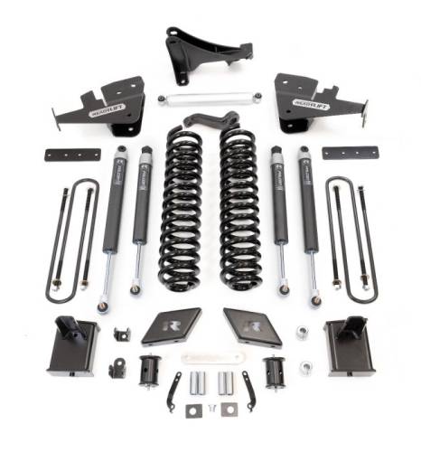 ReadyLIFT Suspensions - 49-27720 | ReadyLift 7 Inch Suspension Lift Kit With Falcon 1.1 Shocks (2017-2022 F250, F350 Super Duty | Non Camper Package)