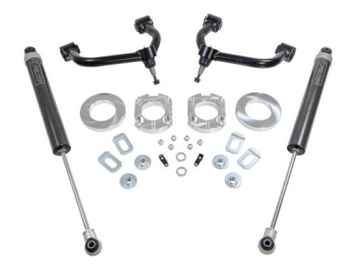 ReadyLIFT Suspensions - 66-21320 | ReadyLift 3 Inch Front Lift Kit with Falcon 1.1 Rear Shocks (2021-2024 F150 Tremor)