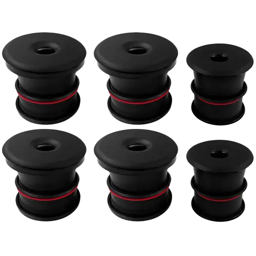 S&B Filters - 81-1004 | S&B Filters Silicone Body Mount Kit For 99-03 Ford F-250/F-350/F-450/F-550 5.4L, 6.8L 7.3L Regular & Extended Cab 6 Pc