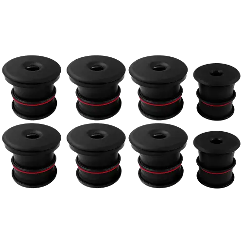 S&B Filters - 81-1005 | S&B Filters Silicone Body Mount Kit For 99-03 Ford F-250/F-350/F-450/F-550, 5.4L, 6.8L, 7.3L Crew Cab 8 Pc