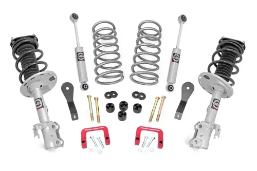 Rough Country - 73131 | Rough Country 2.5 Inch Lift Kit For Toyota RAV4 2/4WD | 2019-2024 | Front N3 Loaded Struts, Rear Premium N3 Shocks