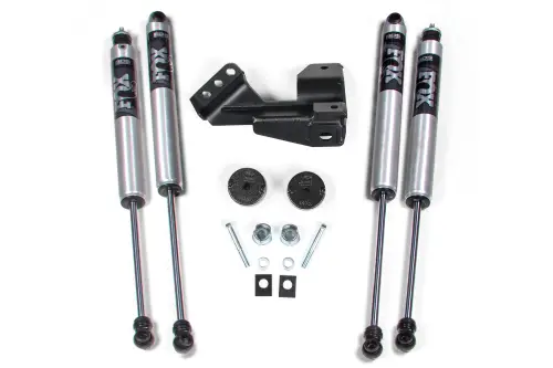 BDS Suspension - BDS1519FS | BDS Suspension 2 Inch Leveling Kit Coil Spacer For Ford F-250 / F-350 Super Duty 4WD | 2017-2019 | Fox 2.0 Performance Series Shocks