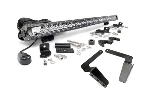 Rough Country - 70656 | Toyota 30in LED Bumper Kit | Chrome Series (14-21 Tundra)