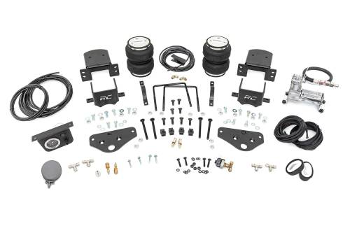 Rough Country - 10016AC | Rough-Country Air Spring Kit w/compressor | Ford F-250/F-350 Super Duty (17-22)