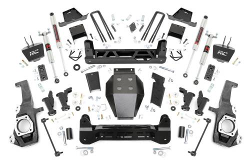 Rough Country - 11740 | Rough-Country 7 Inch Lift Kit | Torsion Drop | M1 | Chevrolet/GMC 2500HD (20-24)