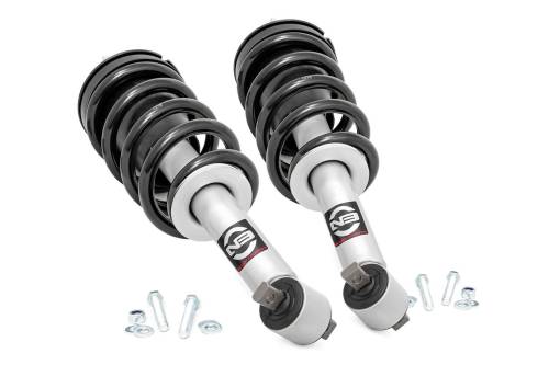 Rough Country - 501167 | Rough Country Loaded Strut Pair | Stock (2007-2013 Silverado, Sierra 1500 2WD/4WD)