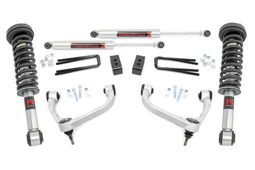 Rough Country - 54440 | Rough-Country 3 Inch Lift Kit | M1 Struts | Ford F-150 4WD (2009-2013)