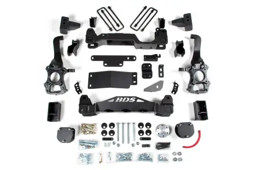 BDS Suspension - BDS1542H | BDS Suspension 4 Inch Lift Kit For Ford F-150 Raptor 4WD | 2017-2018 | Rear 5 Inch Block Kit