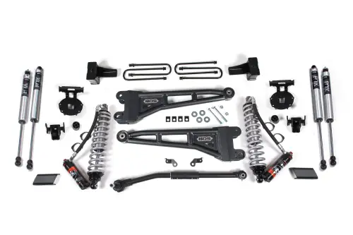 BDS Suspension - BDS1543FPE | BDS Suspension 2.5 Inch Lift Kit With Radius Arm Fox 2.5 Performance Elite Coil-over Conversion For Ford F-250 / F-350 Super Duty 4WD | 2017-2019 | Diesel