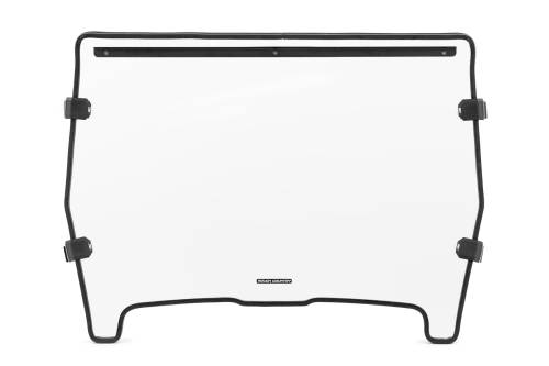 Rough Country - 98122270 | Rough Country Scratch Resistant Full Windshield For John Deere Gator (2004-2022)