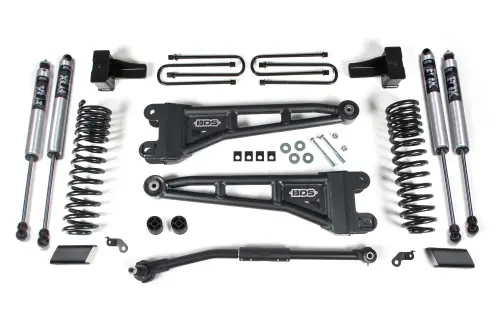 BDS Suspension - BDS1543FS | BDS Suspension 2.5 Inch Lift Kit With Radius Arm For Ford F-250 / F-350 Super Duty 4WD | 2017-2019 | Diesel | Fox 2.0 Performance Series Shocks