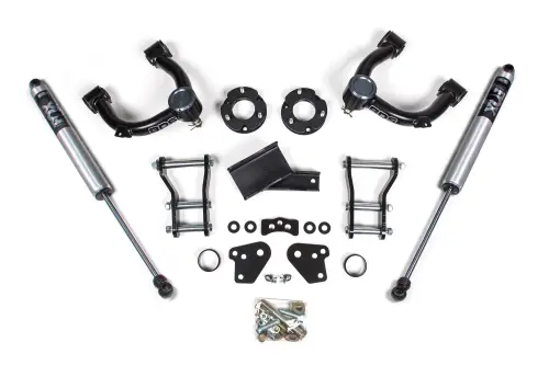 BDS Suspension - BDS1545FS | BDS Suspension 3.5 Inch Lift Kit For Ford Ranger 4WD | 2019-2023 | OE Knuckle Cast Aluminum | Fox 2.0 Performance Series