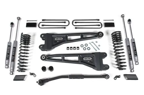 BDS Suspension - BDS1549H | BDS Suspension 3 Inch Lift Kit With Radius Arm For Ford F-250 / F-350 Super Duty 4WD | 2020-2022 | Diesel | NX2 Nitro Series Shocks