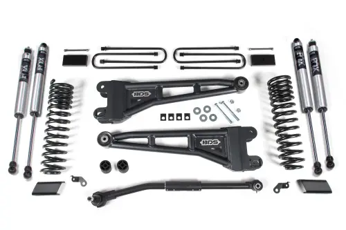 BDS Suspension - BDS1549FS | BDS Suspension 3 Inch Lift Kit With Radius Arm For Ford F-250 / F-350 Super Duty 4WD | 2020-2022 | Diesel | Fox 2.0 Performance Series Shocks