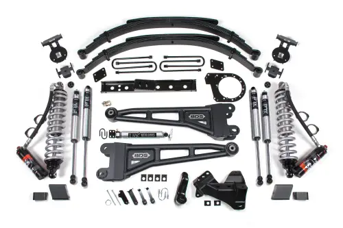 BDS Suspension - BDS1562FPE | BDS Suspension 7 Inch Lift Kit With Radius Arm Fox 2.5 Performance Elite Coil-Over Conversion For Ford F-250 / F-350 Super Duty 4WD | 2020-2022 | Diesel, Rear Leaf Springs