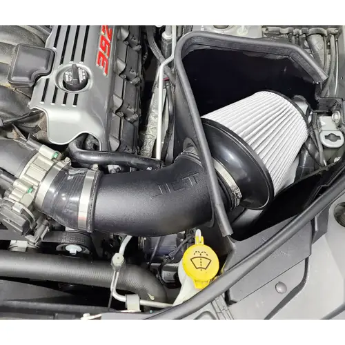 S&B Filters - CAI-DD64-18D | S&B Filters JLT Cold Air Intake (2018-2020 Durango SRT 6.4L) Dry Extendable White