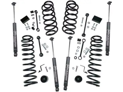 SuperLift - K188 | Superlift 2.5 Inch Suspension Lift Kit with Constant Rate Coils and Shadow Shocks (2018-2023 Wrangler JL Unlimited)