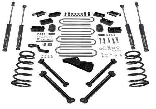 SuperLift - K832 | Superlift 4 inch Suspension Lift Kit with Shadow Shocks (2003-2008 2500, 3500 4WD | Diesel)