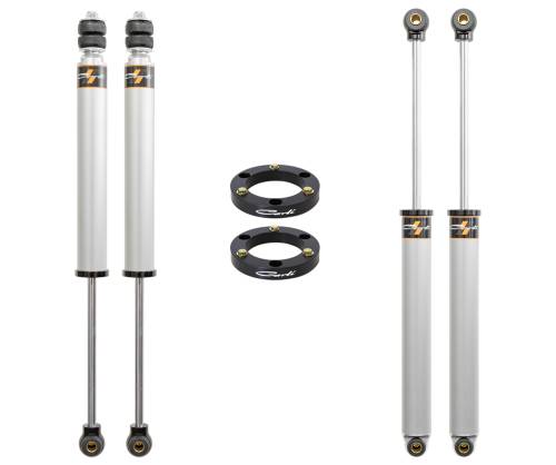 Carli Suspension - CS-D3SPKG-CS20IFP-D | Carli Suspension Carli-Spec 2.0 Inch IFP 3 Inch Lift Front And Rear Shocks With Tower Spacers For Ram 2500/3500 4WD (1994-2012)