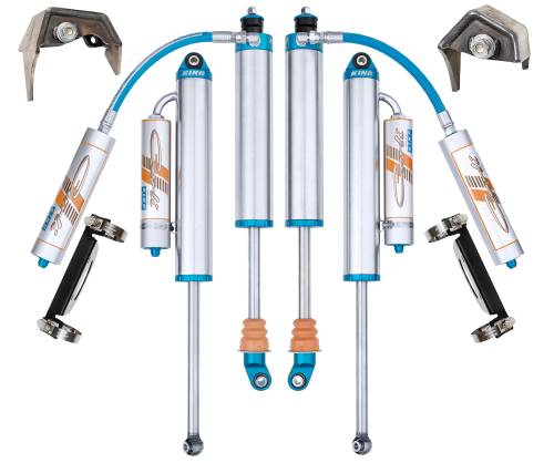 Carli Suspension - CS-FD30SPKG-45-1723 | Carli Suspension Dominator Carli Tuned King 3.0" Remote Reservoir Shocks Package For Ford F-250/F350 4WD | 2017-2022 | Diesel, With Carli 4.5"/5.5" Lift