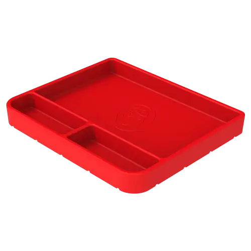 S&B Filters - 80-1001M | S&B Filters Tool Tray Silicone Medium Color Red