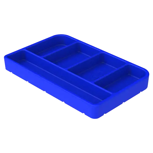 S&B Filters - 80-1002S | S&B Filters Tool Tray Silicone Small Color Blue