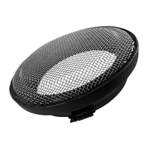 S&B Filters - 77-3012 | S&B Filters Turbo Screen Guard With Velocity Stack - 3.50 Inch (Black)