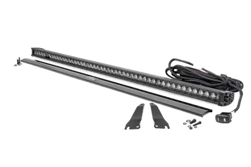 Rough Country - 94016 | Rough Country 50 Inch Forward Facing LED Light Kit For Kawasaki Teryx | 2014-2023 | Black Series With White DRL