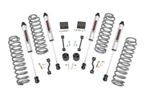 Rough Country - 79670 | Rough Country 2.5 Inch Lift Kit For Jeep Wrangler JL 4WD | 2024-2024 | V2 Monotube