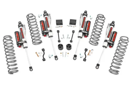 Rough Country - 79350 | Rough Country 2.5 Inch Lift Kit For Jeep Wrangler JL Unlimited 4WD | 2024-2024 | Vertex Reservoir