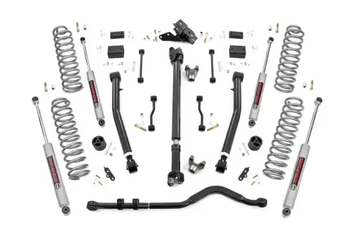 Rough Country - 91730 | Rough Country 3.5 Inch Lift Kit For Jeep Wrangler JL 4WD | 2024-2024 | 2 Door | Premium N3