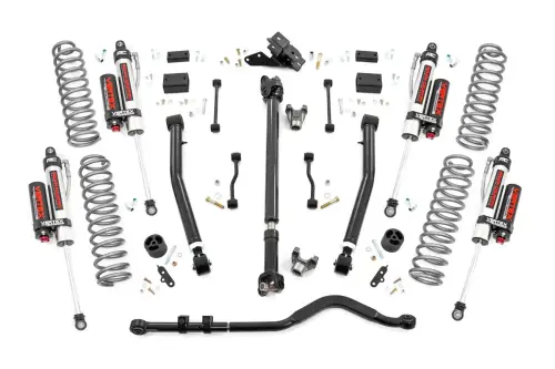 Rough Country - 91750 | Rough Country 3.5 Inch Lift Kit For Jeep Wrangler JL 4WD | 2024-2024 | 2 Door | Vertex Reservoir Shocks