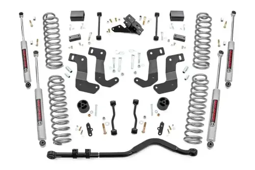 Rough Country - 94230 | Rough Country 3.5 Inch Lift Kit For Jeep Wrangler JL 4WD | 2024-2024 | 2 Door | With Control Arm Drop Brackets