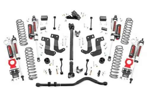 Rough Country - 94450 | Rough Country 3.5 Inch Lift Kit For Jeep Wrangler JL 4WD | 2024-2024 | 2 Door | Vertex Reservoir Shocks