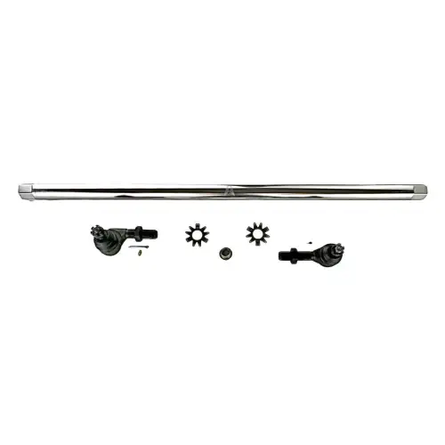 Apex Chassis - KIT158 | Apex Chassis 1 Ton Drag Link Kit For Jeep Wrangler JK | 2007-2018 | Polished Aluminum, Yes Flip