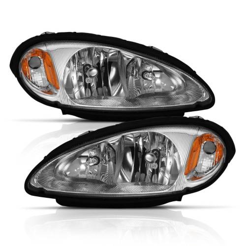 Anzo USA - 111472 | Anzo USA Crystal Headlight Chrome (2001-2005 Pt Cruiser)