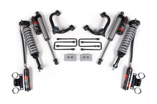 BDS Suspension - BDS1589FPE | BDS Suspension 3 Inch Lift Kit With Fox 2.5 Performance Elite Coil-over For Ford F-150 4WD | 2014-2020 | Rear Fox 2.5 Performance Elite Shocks