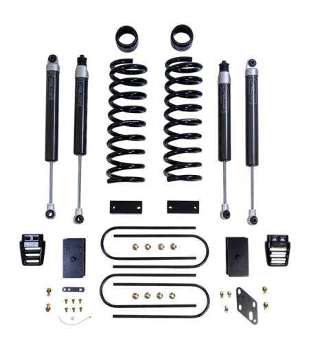 ReadyLIFT Suspensions - 49-19332 | ReadyLift 3 Inch Coil Spring Lift Kit (2019-2024 Ram 3500 Dually | Diesel)