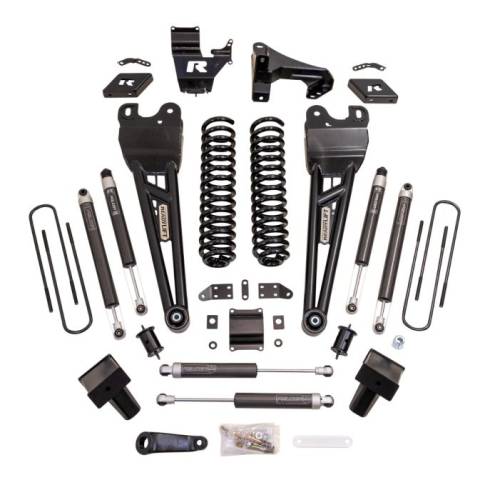 ReadyLIFT Suspensions - 49-23621 | ReadyLift 6 Inch Suspension Lift Kit With Falcon 1.1 Shocks and Radius Arms (2023-2024 F250, F350 Diesel)