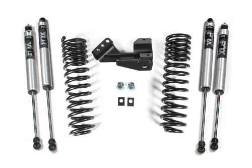 BDS Suspension - BDS1910FS | BDS Suspension 1-2 Inch Leveling Kit With Performance Springs For Ford  F-250 / F-350 Super Duty 4WD | 2017-2019 1" Lift / 2020-2024 2" Lift | Diesel | Fox 2.0 Performance Series Shocks